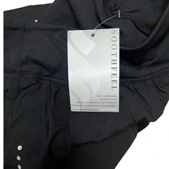 NWT Soothfeel 2 in 1 High Waisted Spandex Shorts - Gym Workout Running - Small - Picture 8 of 13